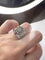 Bague SORTIJA DISEÑO ART DECO de ORO 18 kts con DIAMANTES 58 Facettes Q186B