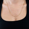 Collier Chaine maille forçat or jaune 58 Facettes LP920/8