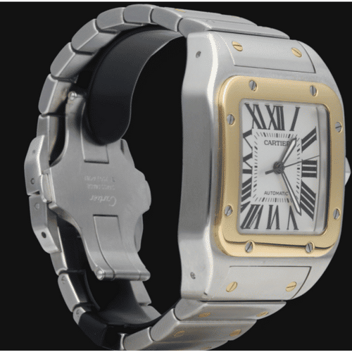 Montre Cartier Montre Santos 100 Xl 58 Facettes MT43440