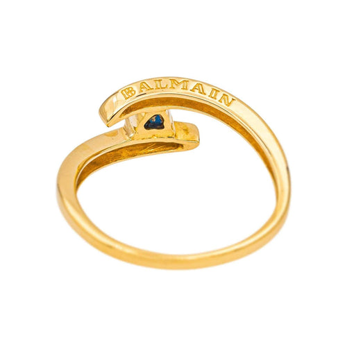 Bague 56 Balmain Bague  Or jaune Saphir 58 Facettes 5004350CN