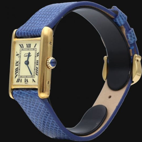 Montre Cartier Montre Tank Vermeil 58 Facettes MT43325