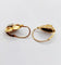 Boucles d'oreilles Dormeuses art déco or jaune et diamants 58 Facettes A05807