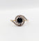 Bague 59 Bague tourbillon or jaune, saphir et diamants taille rose (circa 1900) 58 Facettes A05937