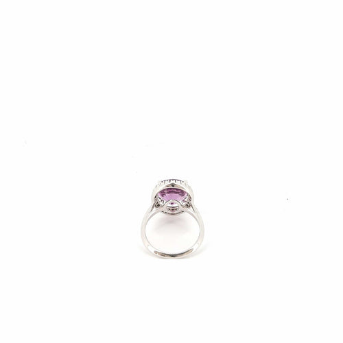 Bague 52 MAUBOUSSIN - Bague Améthyste or blanc et diamants 58 Facettes 65402