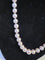 Collier Collier 73 Perles de culture fermoir argent 50 Cm 58 Facettes