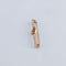 Broche Broche double coeur or jaune et diamants 58 Facettes P3L5
