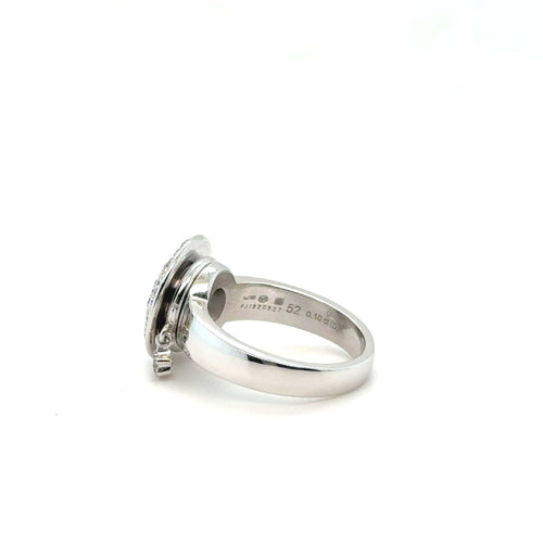 Bague MontBlanc - Bague « La Dame Blanche » Or blanc et diamants 58 Facettes 1.0001961/1