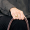Bague 48 Bague jonc en or jaune 18K diamant 58 Facettes ALE42763