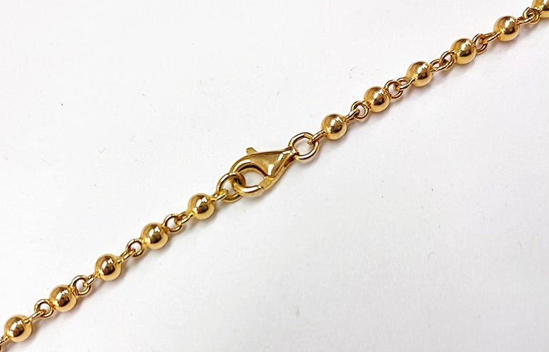 Collier Collier marseillais boules, or jaune 58 Facettes Coll.Boul-1399.2