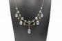 Collier Collier ancien Art Nouveau en or avec pierres de lune, première moitié du XXe siècle 58 Facettes 11483