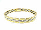 Bracelet CARTIER. Collection "Panthère", bracelet or jaune et acier (full set) 58 Facettes