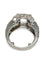 Bague 49 Bague Eternité Mauboussin or blanc aigue-marine saphirs et diamants 58 Facettes 863
