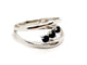 Bague 58 Bague Or blanc Saphir 58 Facettes 1180544CD