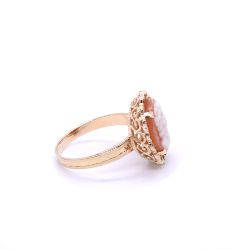 Bague 53.5 Bague camée or et cornaline 58 Facettes 45