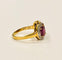 Bague 52 Bague trilogie rubis et diamants 58 Facettes