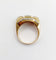 Bague 55 Bague tank art deco or jaune 18k et platine ornée de diamants 58 Facettes A04969