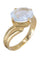 Bague 52 BAGUE AIGUE-MARINE 58 Facettes 088131