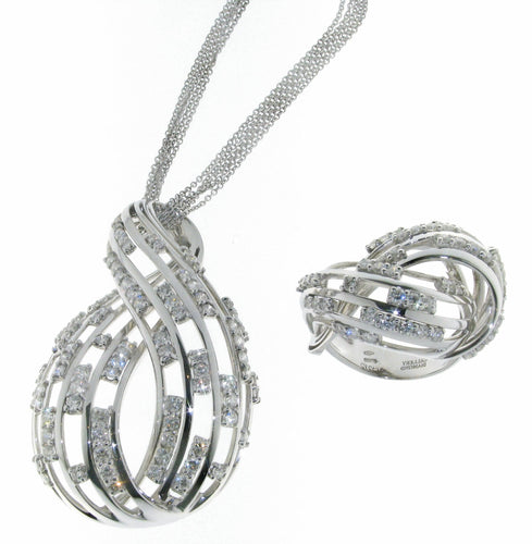 Bague 55.5 Bague en or blanc, diamants naturels 58 Facettes AG-20X1444