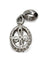 Pendentif Pendentif or blanc et diamants 58 Facettes 870