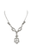 Collier Collier Art Nouveau en or blanc 18k et diamants 58 Facettes