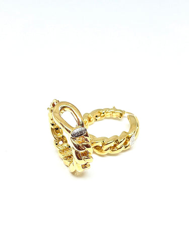 Boucles d'oreilles Boucles d’oreilles chic et originales en or jaune 18 carats 58 Facettes