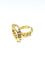Boucles d'oreilles Boucles d’oreilles chic et originales en or jaune 18 carats 58 Facettes