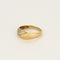 Bague 54 Bague en or jaune, or blanc et diamants 58 Facettes DAX0016X2