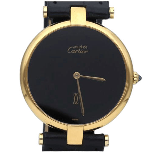 Montre Cartier Montre Must De Cartier Vermeil 58 Facettes MT41236