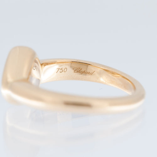 Bague 45.5 CHOPARD - Bague Happy Diamond Heart or jaune 58 Facettes