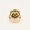 Bague 49 Bague or jaune, émeraudes et diamants 58 Facettes 240057
