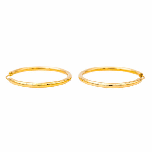 Boucles d'oreilles Boucles d'oreilles Créoles Or jaune 58 Facettes 4311415CN