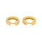 Boucles d'oreilles Boucles d'oreilles  Créoles  Or jaune Diamant 58 Facettes 4870192CN