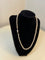 Collier Collier 73 Perles de culture fermoir argent 50 Cm 58 Facettes