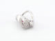 Bague 51 bague BOUCHERON trouble serpent 51 or blanc 18k diamants rubis 58 Facettes 265061