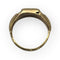 Bague 49 Bague chevalière à motifs en or jaune 18k 58 Facettes 149053861