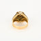 Bague 58 Chevalière en or jaune et blanc et diamants 58 Facettes GU207