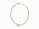 Bracelet bracelet CHAUMET jeux de liens en or rose 18k 3gr 10 diamants 0.1ct boite 58 Facettes 271111