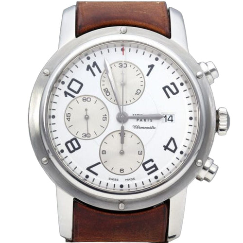 Montre Hermes Montre Clipper Chronograph 58 Facettes MT42228