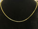 Collier Chaine maille gourmette or jaune 58 Facettes LP726