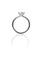 Bague 50 Solitaire Platine Diamant Princesse 58 Facettes