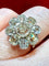 Bague 52 Bague Diamants taille coussin taille ancienne 3,40 carats, or 18 carat , Époque XIXe siècle 58 Facettes 7344 A