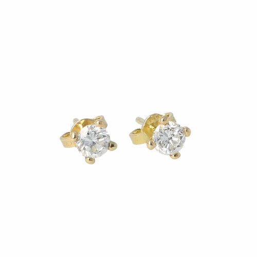 Boucles d'oreilles Boucles d'oreilles or et diamants 58 Facettes 4080
