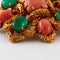Boucles d'oreilles VAN CLEEF & ARPELS - Parure "Delphe Collection" Corail et chrysoprase 58 Facettes DV0332-5