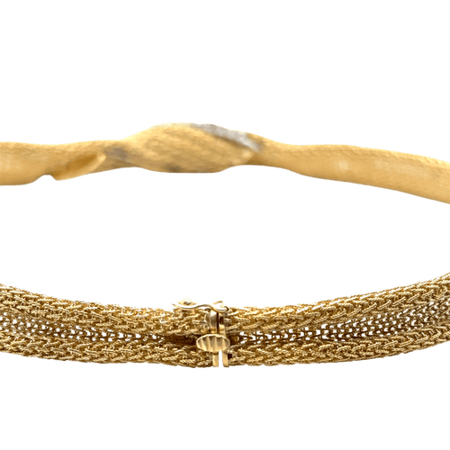Collier Collier Draperie Or Jaune - Époque 19éme 58 Facettes 1.0000154/1