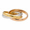 Bague 47 Cartier Bague Trinity Or jaune, Or blanc, Or rose 58 Facettes 2569523CN