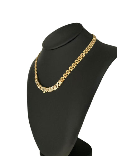Collier Collier en or jaune certifié HRD avec 5,00 carats de diamants naturel 58 Facettes