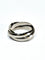 Bague 51 Cartier - Bague Trinity en or gris 58 Facettes