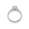 Bague 55 Solitaire Or Gris 18K – Diamant 1,22 ct E-VVS1 – Certificat IGI 58 Facettes FB10293