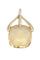 Pendentif POIRAY - pendentif citrine et diamants 58 Facettes 090131