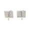 Boucles d'oreilles Boucles d'oreilles Puces Or blanc Emeraude, Diamant 58 Facettes 3747898CN